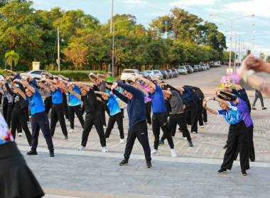 กลุ่มส่งเสริมสหกรณ์ 1 ร่วมกิจกรรมออกกำลังกายทุกวันพุธ ... พารามิเตอร์รูปภาพ 5